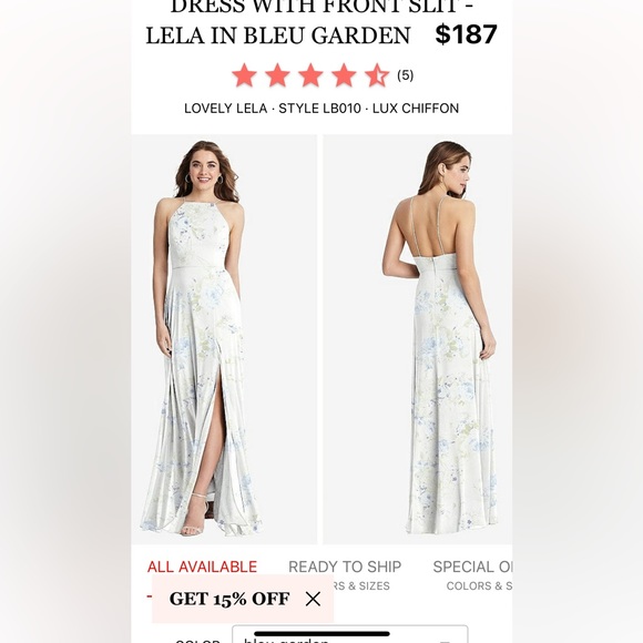 Dessy group bridesmaid dress - Picture 1 of 2